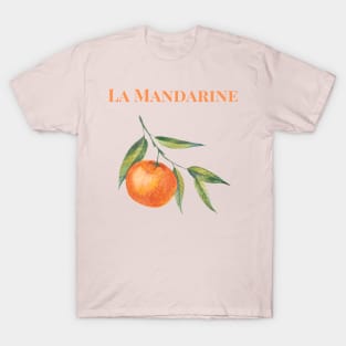 La Mandarine Graphic French Word T-Shirt